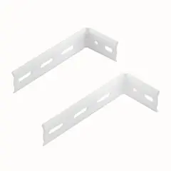 undefined - Set De 2 Escuadras Blanco 13 Cm Bx2