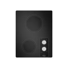 WHIRLPOOL - Estufa Vitrocerámica Empotrable2 Puestos 220V W5CE1 Negro