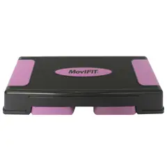MOVIFIT - Step Aeróbico Ajustable Rosado Multinivel