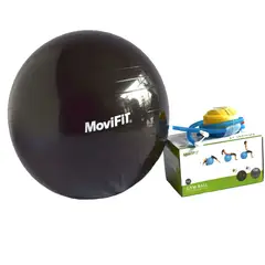 MOVIFIT - Balón Pelota Para Pilates De 65 Cm Color Negro