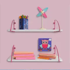 undefined - Repisa Infantil Shark 60x19,5x15 cm Fucsia