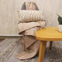 UNOXUNO - Manta Piana T 125x150cm 100% Oleofílica Nuez