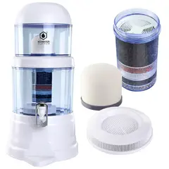 CHEF MASTER - Combo Filtro de Agua Biowater + Kit de 3 Repuestos