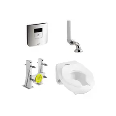 CORONA - Taza Erie Entrada Superior Con Fluxómetro Tru Flush Sensor