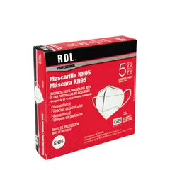 REDLINE - Mascarilla KN95 5 Piezas