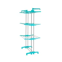 TRAMONTINA - Tendedero de Piso Vertical Plegable Acero 170x75x64cm