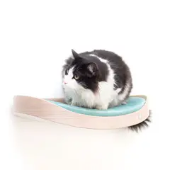 MODO - Repisa Flotante Para Gatos 50X32X13Cm Mediano Gris
