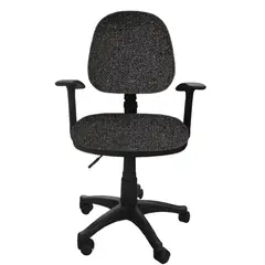 ADEQUAR - Silla de escritorio Gris con brazos Cenizo