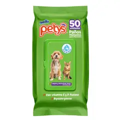 PETYS - Paños Húmedos Para Perro Original x 50Und