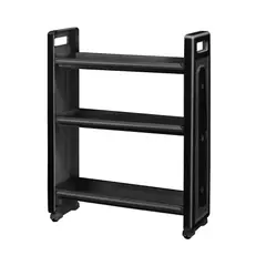VANYPLAS - Carrito Zapatero Organizador Negro