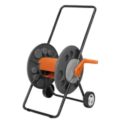 TRAMONTINA - Enrolladora Manguera Con Ruedas Cap 50Mt