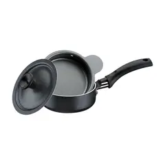 TRAMONTINA - Olla para huevo poché Turim en aluminio con revestimiento interno y externo con antiadherente 10 cm