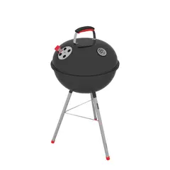 TRAMONTINA - Asador A Carbón Circular C/Tapa Diam 53 Cm