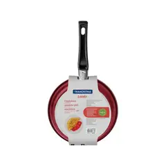 TRAMONTINA - Sartén Omeletera Doble 20cm Loreto Roja