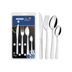 TRAMONTINA - Juego de x 24 Cubiertos Buzios Clampac