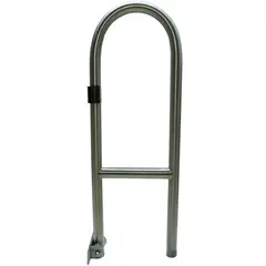 GENERICO - Barra Seguridad Baño Abatible 60x13x20cm Ss304