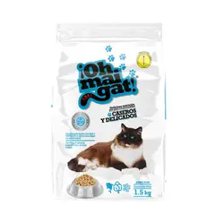 GENERICO - Alimento Seco Para Gato Caseros Y Delicados Oh Mai Gat 1.5kg