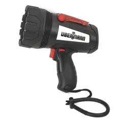 UBERMANN - Linterna Recargable Reflector Y Cargador 1000 Lumens