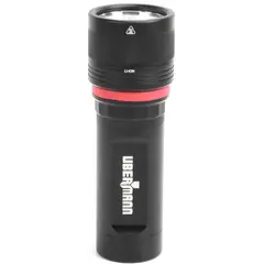 UBERMANN - Linterna Recargable Mango/Aluminio 1800 Lumens