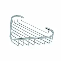 HICASA - Repisa Esquinero Rejilla En Acero Bano