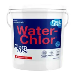 WATERCHLOR - Cloro 67 Granulado 70% X 4kg
