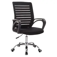 AKIVOY - Silla de escritorio Negro Collins