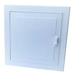 GENERICO - Tapa Registro 10 Pulgadas x 10 Pulgadas (25x25Cm) Plastico Bl