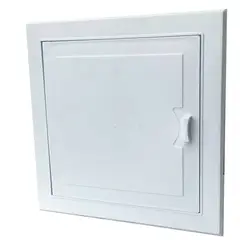 GENERICO - Tapa Registro 8 Pulgadas x 8 Pulgadas (20x20Cm) Plastico Bl