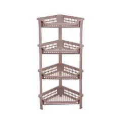 MQ - Canastilla Triangular 4 Niveles Taupe