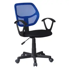 JUST HOME COLLECTION - SILLA PC ISO AZUL/NEGRA