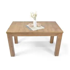 HOGAR VENECIA - Mesa para Comedor 6 Puestos Merida 138x80x78 Mácula