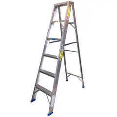 FANES - Escalera Certificada 1.80 m 6 P Tijera en Aluminio Tipo III 92 kg