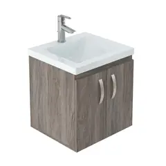FIRPLAK - Lavamanos Siena 48x43 Con Mueble Básico Elevado - Tambo