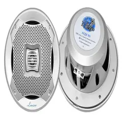 LANZAR - Parlantes para Barco 400 W Plateado