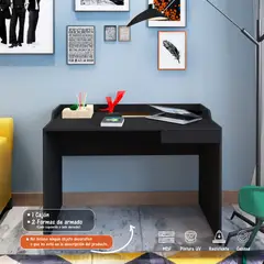BERTOLINI - Escritorio Slim 113X60X82 Negro