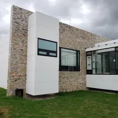 MEUP - Pared Piedra Pizarra Natural Primavera 5X15Cm Cj1M2