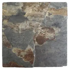 MEUP - Pared Piedra Pizarra Natur Verde Bosque 15x15cm Cj1m2