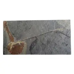 MEUP - Pared Piedra Pizarra Natur Verde Bosque 10X20Cm Cj1M2