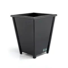 ARTECMA - Papelera de Piso Clásica Negro FSC Mixto