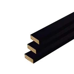 GENERICO - Kit Tapa Luz Wengue Tri 4 cm x 240 cm