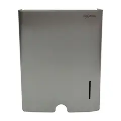 INOXIDEAS - Dispensador De Toallas De Papel En Z Acero Inoxidable De 12x35x27 Cm
