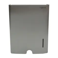 INOXIDEAS - Dispensador De Toallas De Papel En Z Acero Inoxidable De 12x35x27 Cm