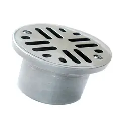 GENERICO - Rejilla Decorativa 3 pulg x 2 pulg Aluminio para Tubería 2 pulg