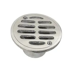 GENERICO - Rejilla Tradicional 5 pulg x 3 pulg Aluminio para Tubería 3 pulg