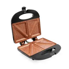 HOME ELEMENTS - Sanduchera Sm117n Negr Plato Sandwich Copper He