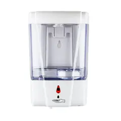 TRIPLE CLEAN - Dispensador De Jabón Líquido Automático Plástico Blanco 700 Ml De 16x10 Cm