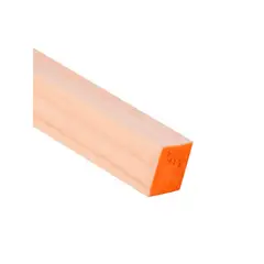 TIMBERMAC - Pino 2x2 Pulgadas 3.2 Mts Cepillado 4.1x4.1cm