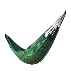 TELARY - Hamaca Algodón Verde 135x225 cm