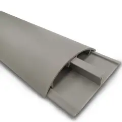 ADLER - Set de Canaleta Gris Piso 60 x 13 mm 2 m Azul 6 Unidades