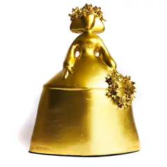 TECNOVO - Figura Decorativa Cerámica Menina Mediana